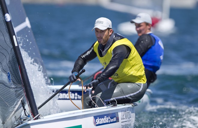 Ben Ainslie (GBR)- Skandia Sail for Gold Regatta 2012 © onEdition http://www.onEdition.com